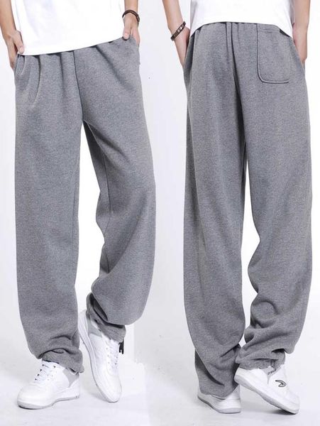 

fashion hip hop streetwear sweatpants men joggers cotton autumn winter sweat pants loose baggy track trousers male clothes cj191213080748, Black