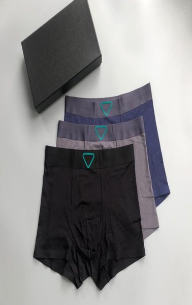 

mens underpants silk smooth elastic materiaunderwear printing design comfortable breathable underwears25941668359698, Black;white