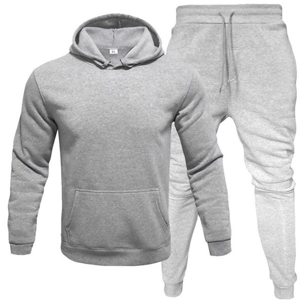 

mens tracksuits fashion men suit 230818, Gray