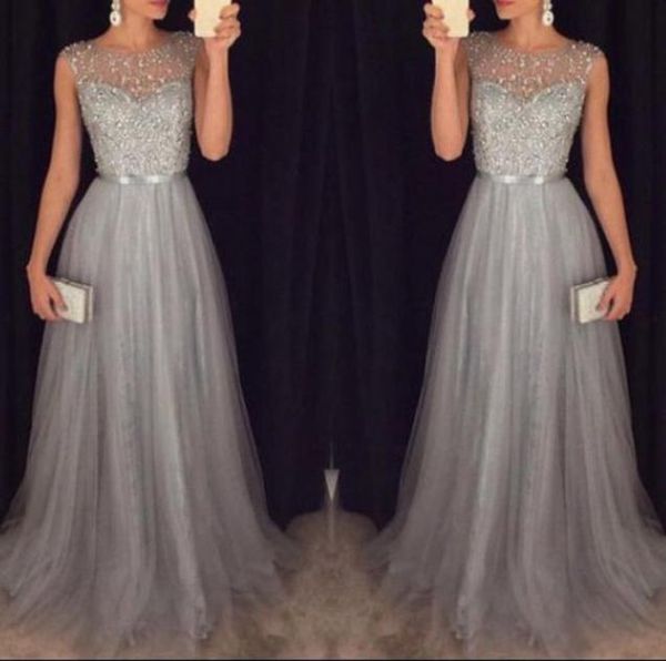 

fashion casual women ladies sleeveless dress formal wedding long evening party ball prom gown dress white 3962852, Black;gray