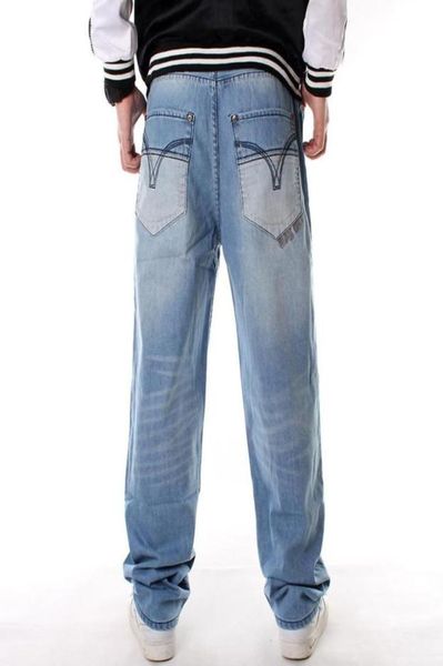 

men039s jeans hip hop denim pants 2021 men harajuku streetwear pocket harem trousers joggers pant embroiderd baggy plus size9484531, Blue