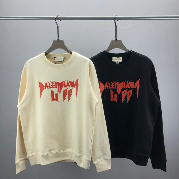 

men's plus size hoodies & sweatshirts jacquard letter knitted sweater in autumn / winter acquard knitting machine e custom jnlarged det, Black;brown