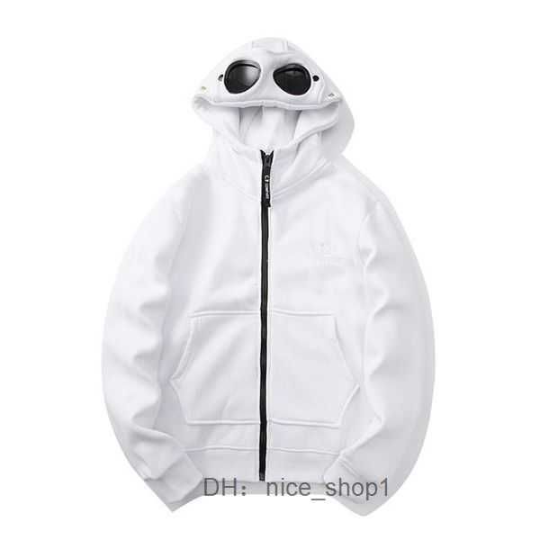 

cp comapny compagnie cp men round lens pullover pure cotton zipper fleece korean harajuku oversize jacket autumn winter cp clothe 2 cpdr, Black