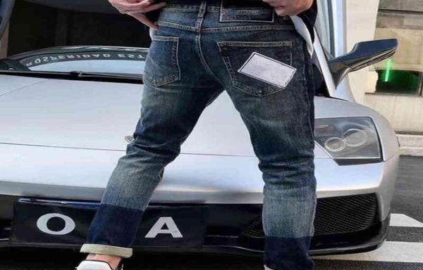 

2022 autumn thin mens jeans dg designer embroidery blue stretch small straight large size fashion slim pants pattern 321568