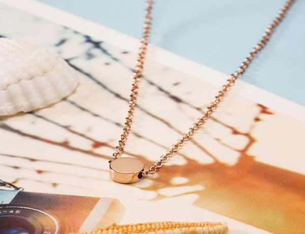 

pendant necklaces fashion brand yellow rose silver color classic gold bean necklace woman 316l stainless steel jewelry high polish6767475