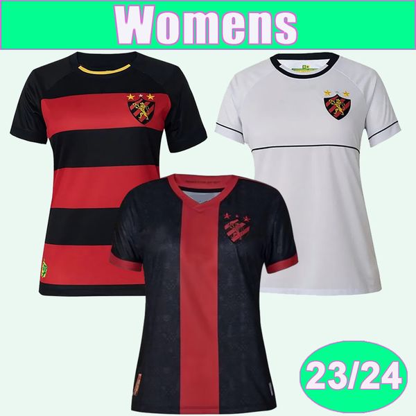 

23 24 sport recife sabino luciano womens soccer jerseys ewerthon jorginho wanderson fabinho home away 3rd football shirts, Black;yellow