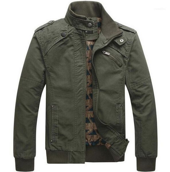 

men039s jackets men jacket casual cotton washed coats army outdoors stand collar outerwear jaqueta masculina coat parka mens ja8455680, Black;brown
