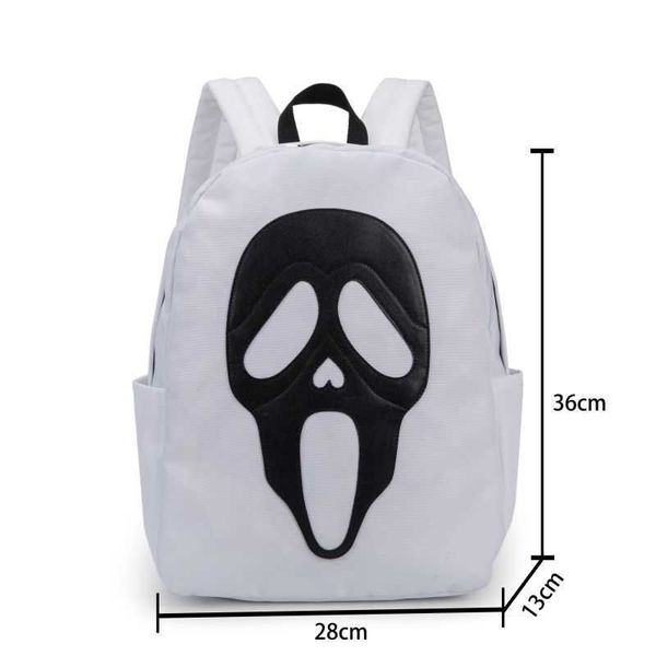 

halloween lightweight backpack funny casual bag 230821