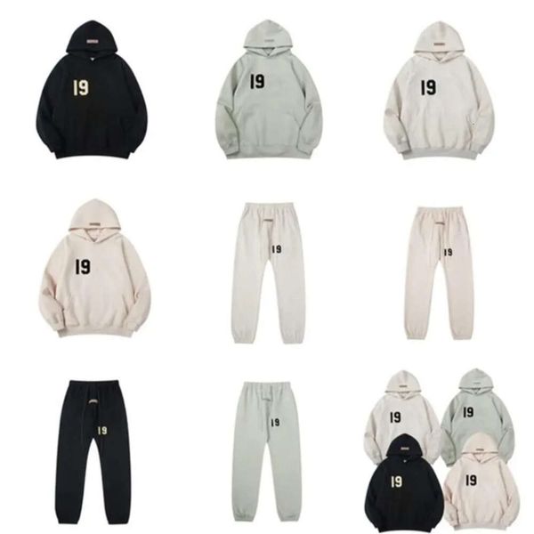 

ess men designer hoody hooded hoodies sweater men women fashion streetwear pullover sweatshirt loose hoodie couple clothing509, Black