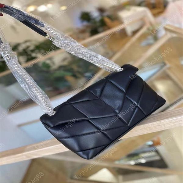 

designer women classic loulou puffer soft genuine leather chain bag foam clouds package ladies handbags quilted lambskin shoulder 255l