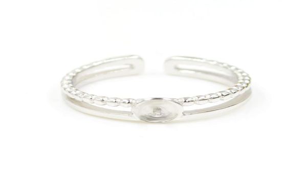 

fashion real sterling silver women039s pearl ring mounts size adjustable s925 diy jewelry ring wedding engagement party ring fo6792989