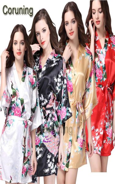 

whole rb052 summer women pure silk nightdress sleepwear nightgown bath robes night wear 20167384952, Black;red