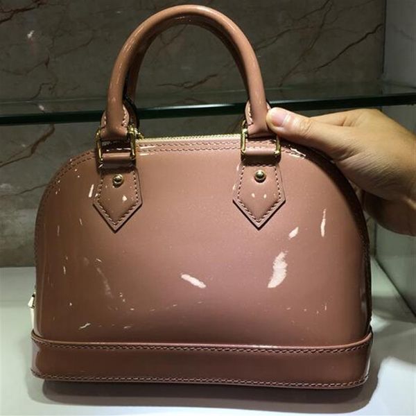 

classic shell bag damier patent leather grid handbags shoulder bags women canvas crossbody purse evening shopping tote238z