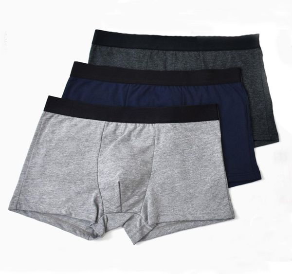 

men panties male underwears for men boxer lian men039s underwear mens underpants solid cotton boxers underpants breathable9108512, Black;white