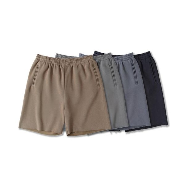 

2021 casual summer europe usa rapper season 6 vintage shorts women men high street running middle pants jogging short sweatpants162621101, White;black