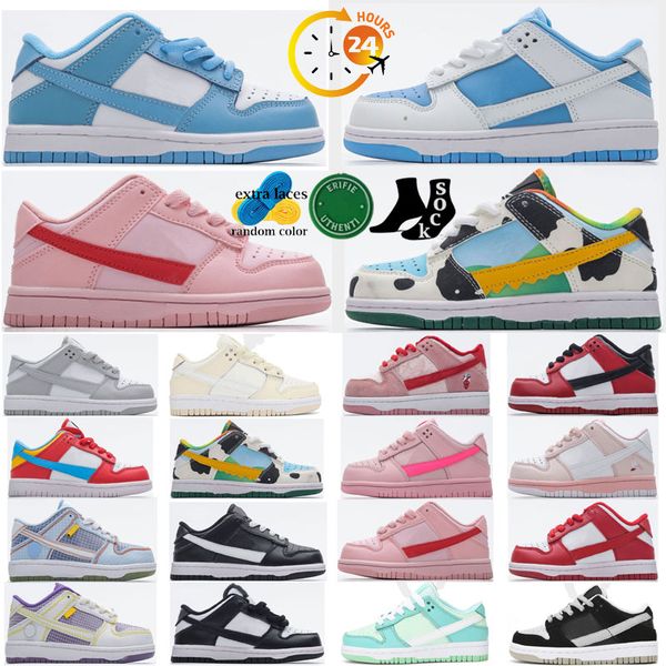 

running shoes kids girls boys baby triple pink panda cow sneakers black white gret fog pn dust kentucky university red unc off chicago train