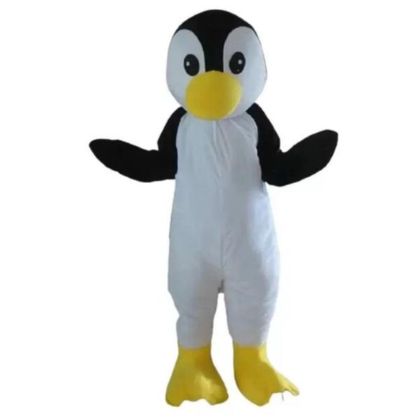

2024 stage performance penguin mascot costume halloween christmas fancy party cartoon character outfit suit women men dress carnival adults, Red;yellow