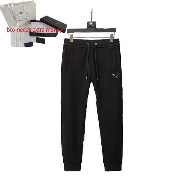 

men's sports casual pants lady trousers male 2021fw street trendy style slacks women fitness comfortable bottoms for high qua263a, Black