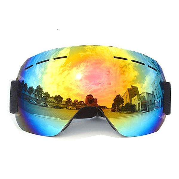 

ski goggles winter windproof and sand single layer large spherical glasses men women mountaineering snowboard 230821