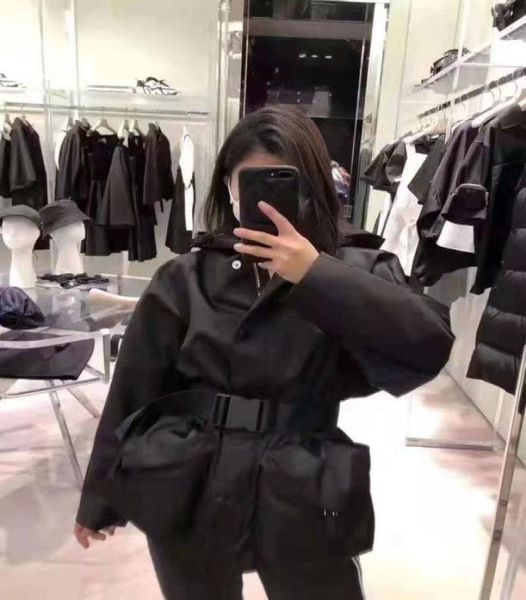 

women jackets hooded with belt adjust slim for lady outwear windbreaker coat spring autumn fashion style jackets hoodie sun protec9783089, Black;brown