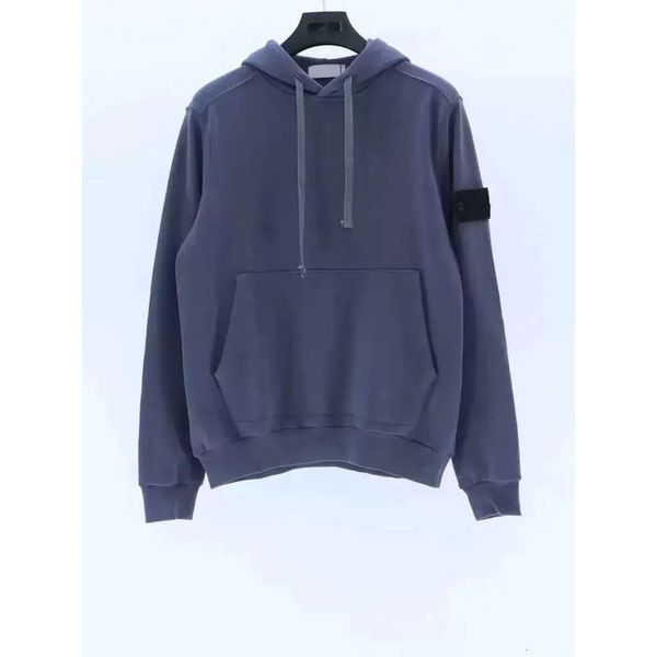 

stones islands long sweater autumn designerdesigners mens island hoodie candy hoody women casual sleeve couple loose o-neck sweatshirt381, Black