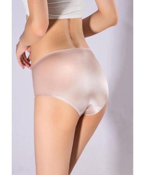 

women039s panties 1 pcs seamless underwear for women ice slik female briefs mid rise ladies 2021 bannirou8884603, Black;pink