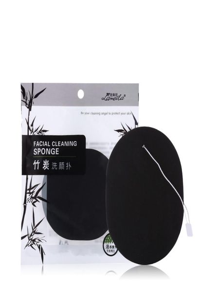 

1pc cosmetic puff facial cleaning sponge hydrophilic nonlatex soaked water bamboo charcoal face wash delicate skin cleanse5440534