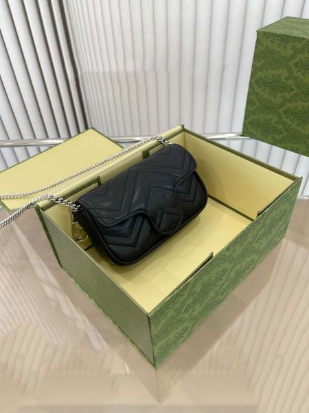 

designer classic women mini v wave pattern satchel shoulder bags chain handbags crossbody purse 16cm