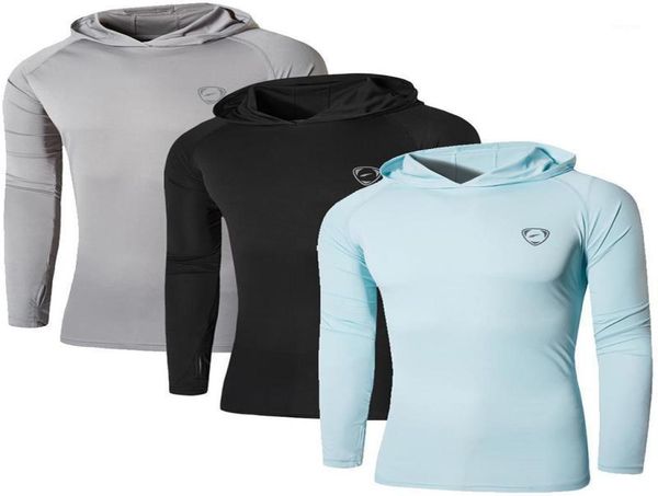 

jeansian 3 pack men039s upf 50 uv sun protection outdoor long sleeve tee shirt tshirt tshirt beach summer la271 packe7303989, White;black