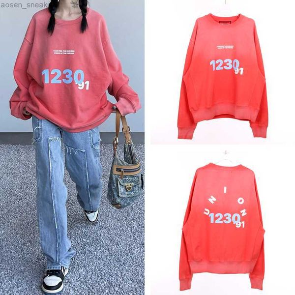 

casual the new rrr123 x fashion sweatshirts women letter printing rrr123 hoodie couple clothes vintage pullover, Black