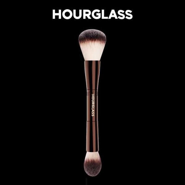 

makeup brushes hourglass makeup brush- no.17 lighting edit brush soft fiber hair double head highlight fashion design single face brush hkd2