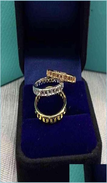 

band rings selling y home roman ring 925 sterling sier plated 18k gold narrow version smooth hollow lattice double t hand jewe6747571, Silver