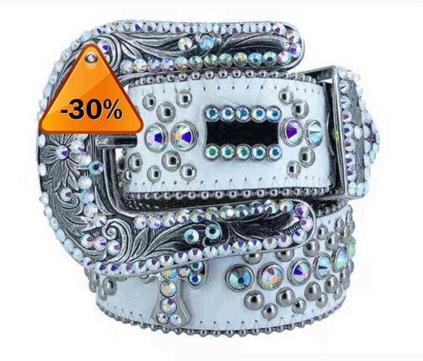 

fashion bb belts for women mens designer simon shiny rhinestones multicolorz, Blue;gray