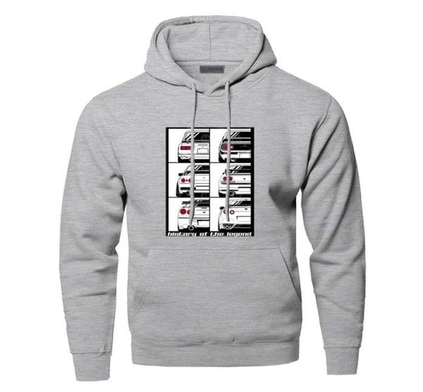 

novelty gtr car hoodies men cartoon funny skyline graphic hooded sweatshirts hoodie streetwear print harajuku workout sportswear l9399465, Black