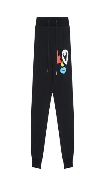 

mens pants alphabetic print fashion casual men039s and women039s athletic suit jogging hip hop elastic waist large3586780, Black