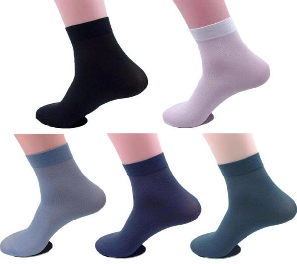 

men039s socks male soft thin short 1 pair men ankle business dress sock  solid color simple allmatch sports casual4242112, Black