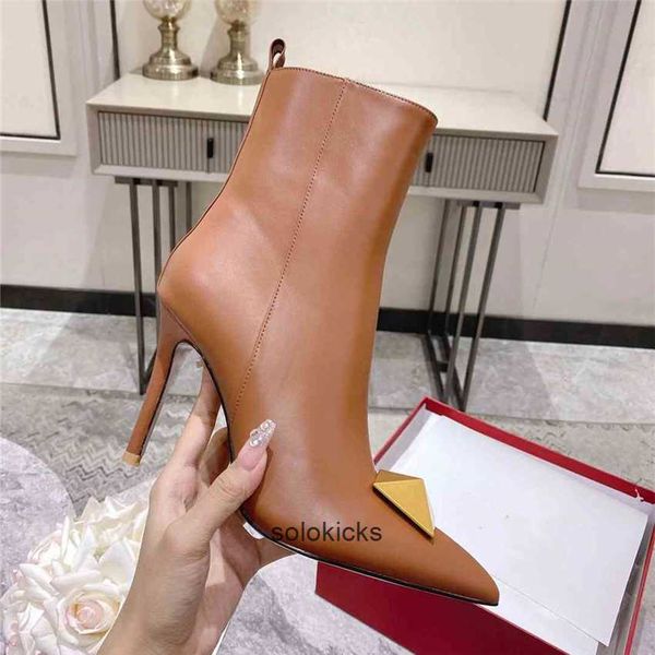 

valentinolies fashion designer women flat boots high heels knight 04-07 martin leather wool winter warm shoes black party wedding