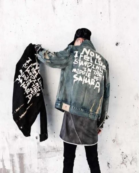 

2019 jeans jacket mens jackets and coats denim jacket mens hole clothes cotton jeans sxl13307520, Black;brown