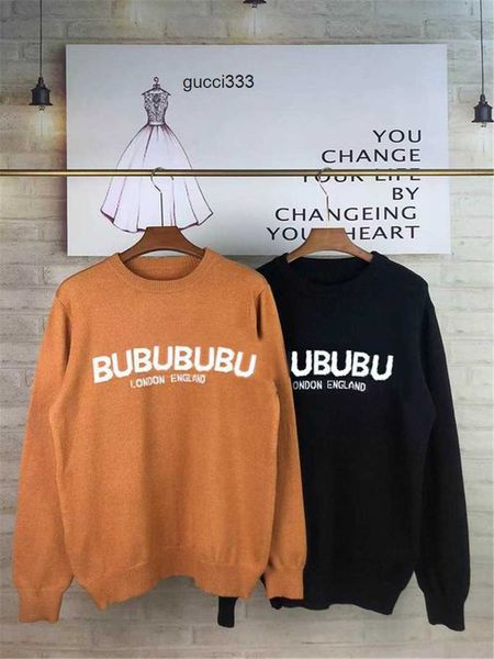 

burberies burbreries burberriness designer sweaters men womens senior classic leisure quality autumn winter keep warm comfortable high1 4y7x, White;black