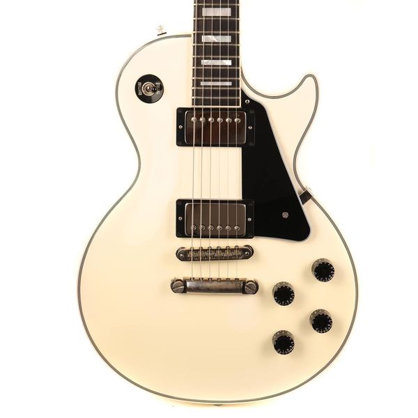 

custom shop paul custom alpine white 2011 electric guitar as same of the pictures