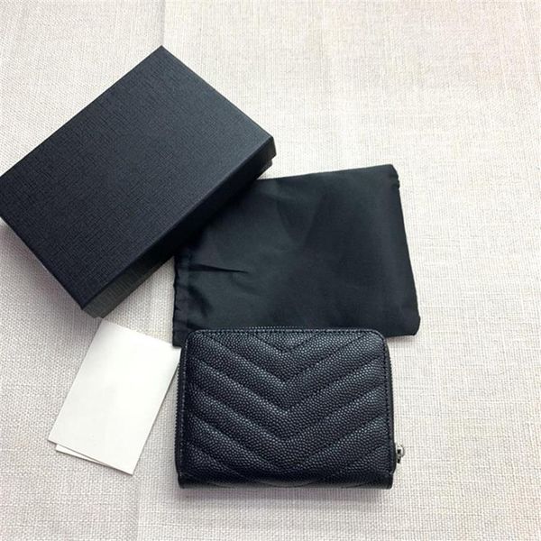 

women wallets 100% calfskin leather monograms compact zip around wallet grain poudre embossed leathers fashion lady mi237w, Red;black