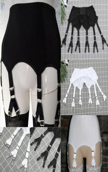 

1pcs garters suspenders belt for women fully fashioned sheer lace leg garter for the stockings woman thighhighs garter3099901, Black;white