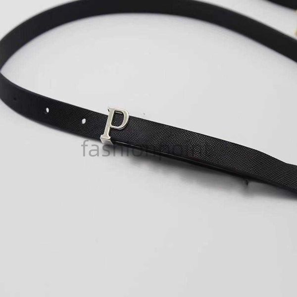

new 2023 belts leather belt width 1.5cm fashion designer mens women black buckle waistband p letter belt for women good match, Black;brown