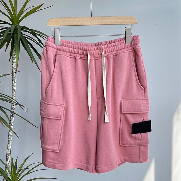 

summer designer mens designer stone shorts pockets work pants womens summer island sweatpants multi-function thigh pants short cas191d, White;black