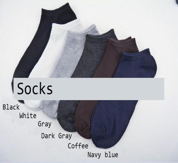 

mens socks 10 pairs a lot solid color slippers socks breathable hosiery male short socks mens underwear accessories4958615, Black