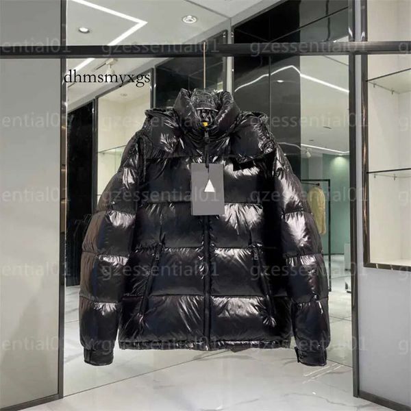 

monclears jacket down mens fashion winter clothing designer parka coat soft fluffy detachable hood coats outdoor warm men, Black