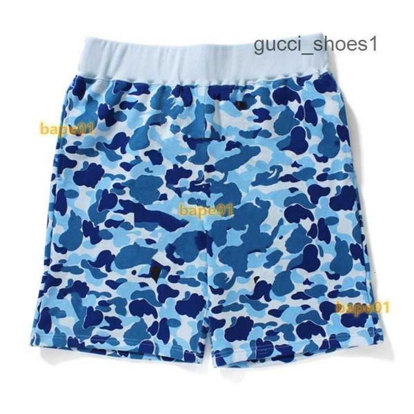 

summer mens shorts designer ape fashion beach pants woman streetwear pink blue pants size m-xxl