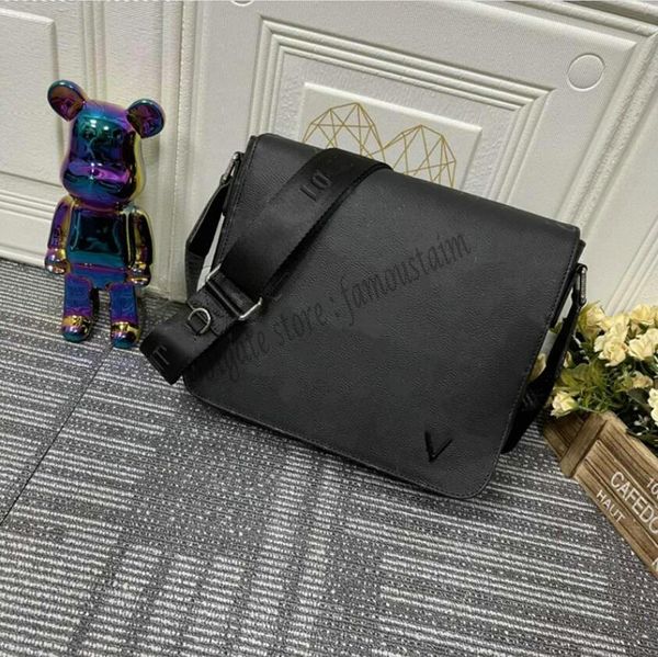 

designer fashion explosion leather men's bag designer district pm shoulder bag messenger bag wallet wallet m46255 n42710 n42711 commute