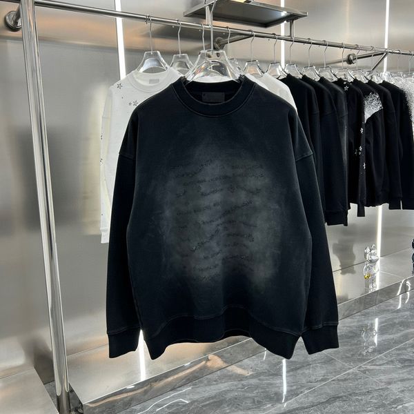 

men's plus tees & polos round neck embroidered and printed polar style summer wear with street pure cotton t-shirts a002, Black