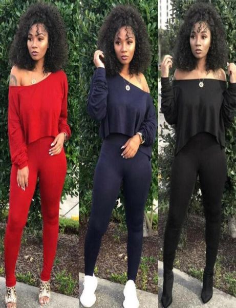 

women039s tracksuits women red black yellow sweatsuit cotton pullover and pants autumn spring suits outfits two piece5623229, Gray
